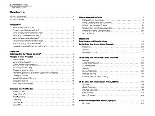 Orchestral Bowing -- Style and Function: Textbook