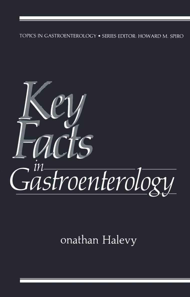 Key Facts in Gastroenterology (Topics in Gastroenterology)