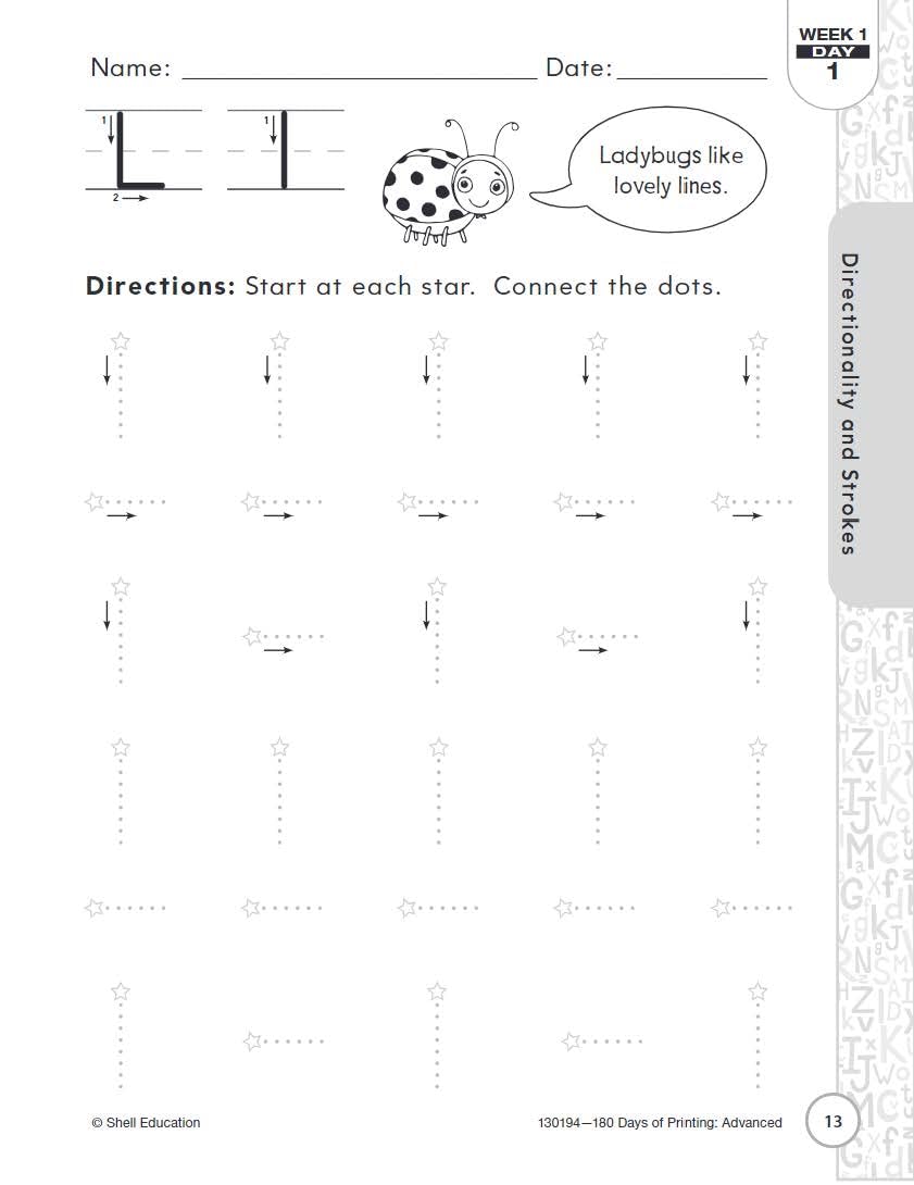 180 Days: Printing: Advanced: Practice, Assess, Diagnose (180 Days of Practice)