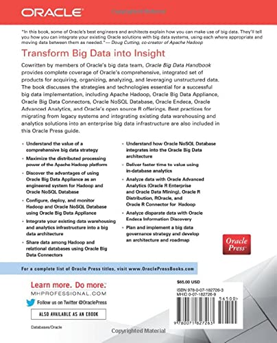 Oracle Big Data Handbook (Oracle Press)
