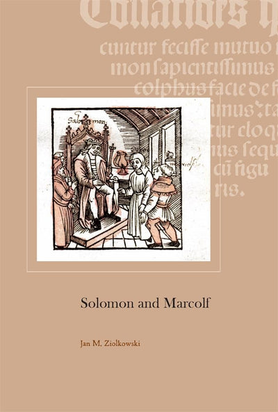 Solomon and Marcolf (Harvard Studies in Medieval Latin)