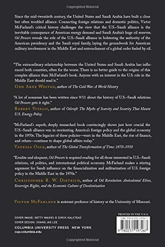 Oil Powers: A History of the U.S.-Saudi Alliance