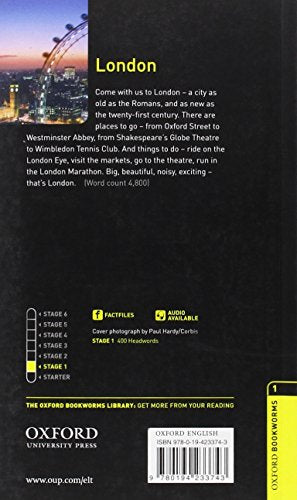 Oxford Bookworms Factfiles: London: Level 1: 400-Word Vocabulary (Oxford Bookworms Library: Stage 1)