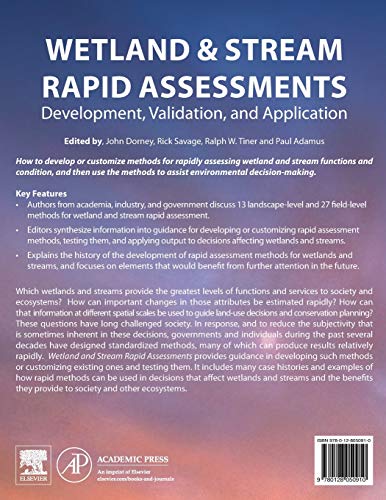 Wetland and Stream Rapid Assessments: Development, Validation, and Application