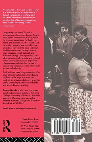 Working Class Cultures in Britain, 1890-1960