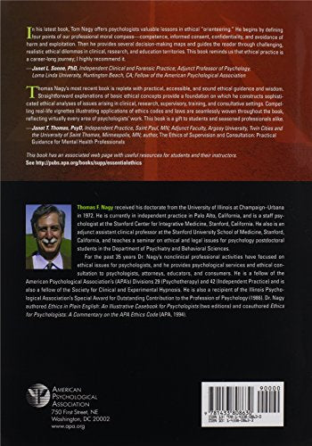 Essential Ethics for Psychologists: A Primer for Understanding and Mastering Core Issues