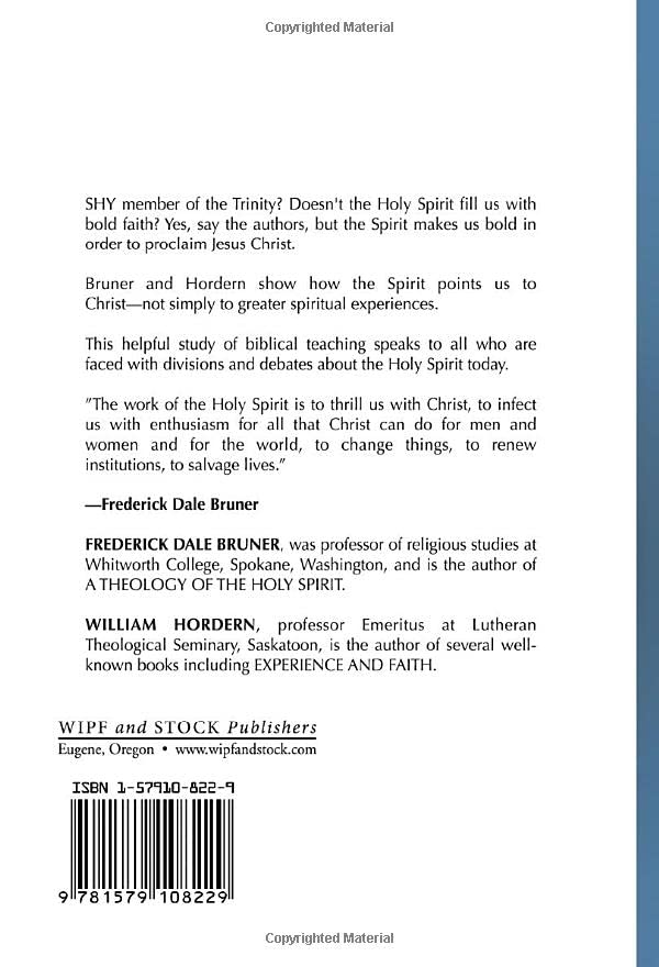 The Holy Spirit - Shy Member of the Trinity