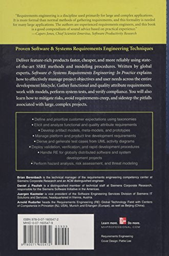 Software & Systems Requirements Engineering: In Practice