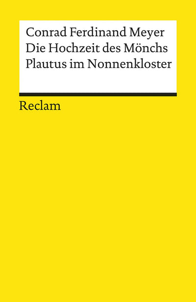 Die Hochzeit Des Monchs/Plautus Im Nonnenkloster