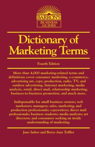 Dictionary of Marketing Terms