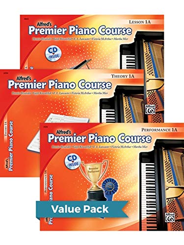 Alfreds Premier Piano Course Lesson, Theory & Performance 1A (Value Pack)