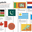 Ultimate Sticker Book: Flags Around the World