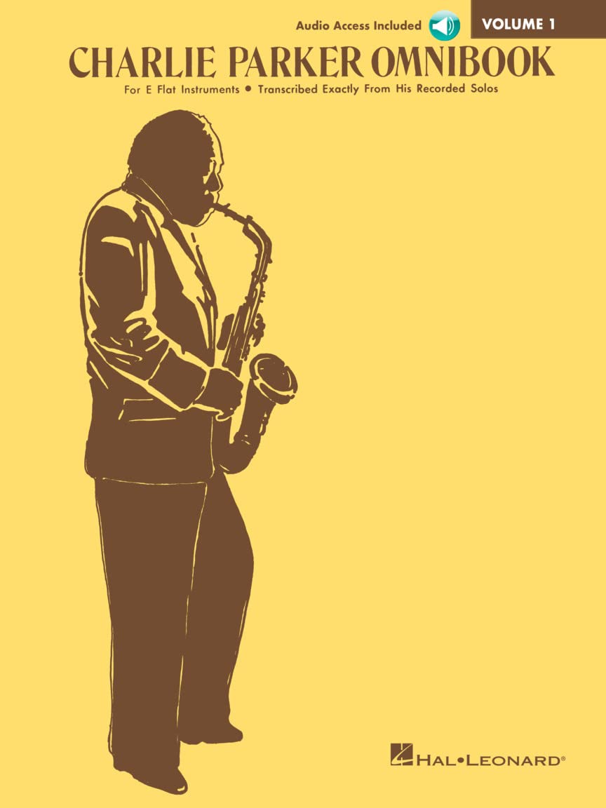 Charlie Parker Omnibook - Volume 1  E-Flat Instruments Edition  60 Transcribed Solos with Online Audio