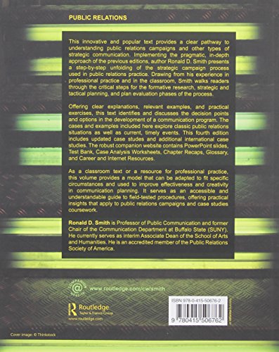Strategic Planning for Public Relations