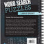 Brain Games - Large Print: Word Search Puzzles (Dark Gray)