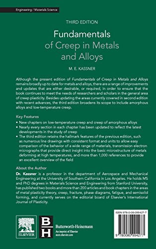 Fundamentals of Creep in Metals and Alloys