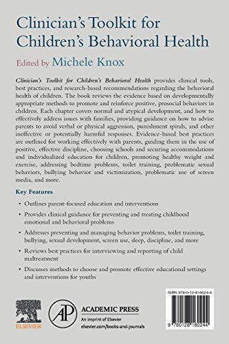 Clinician's Toolkit for Childrens Behavioral Health