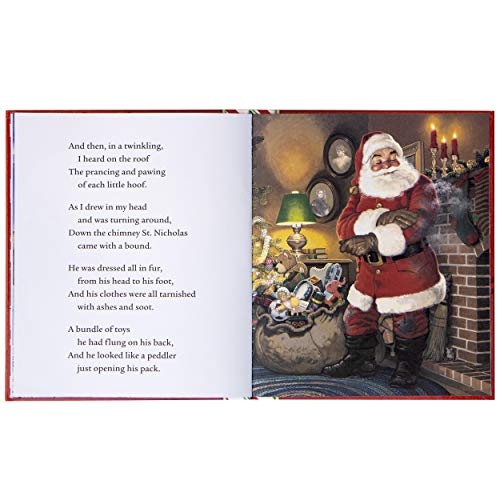 The Night Before Christmas - Hardcover Christmas Book (Christmas Rainbow Books)