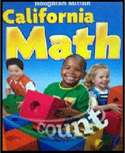 Mathmatics Level K: Houghton Mifflin Mathmatics California