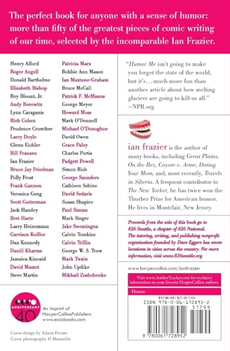 Humor Me: An Anthology of Funny Contemporary Writing (Plus Some Great Old Stuff Too)