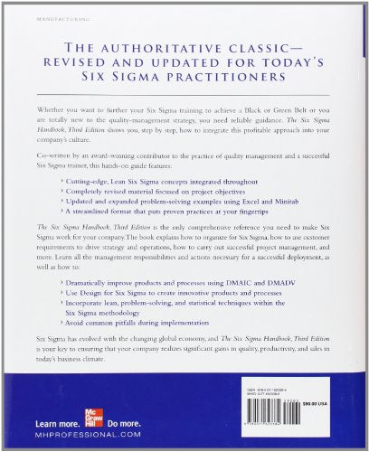 The Six Sigma Handbook, Third Edition