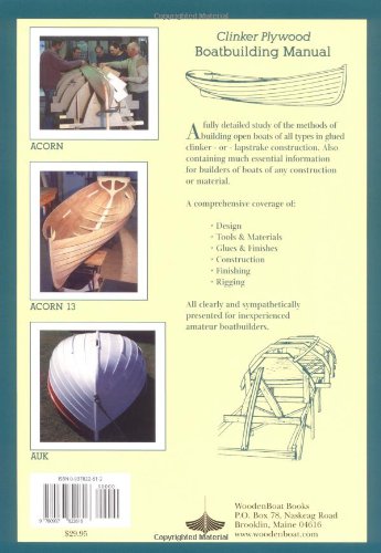 Clinker Plywood Boatbuilding Manual by Oughtred, Iain