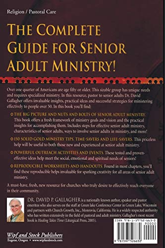 Senior Adult Ministry in the 21st Century: Step-By-Step Strategies for Reaching People Over 50