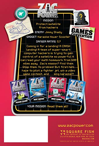 Zac Power #3: Mind Games: 24 Hours to Save the World  and Put Out the Rubbish