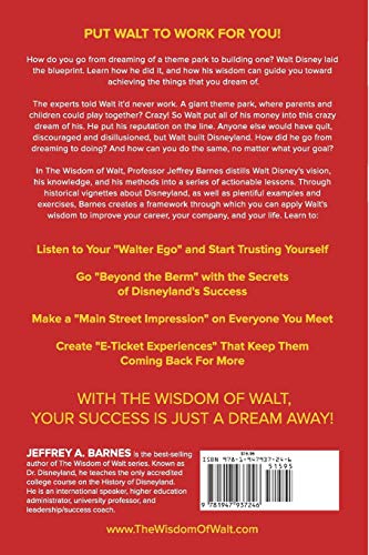 The Wisdom of Walt: Leadership Lessons from the Happiest Place on Earth