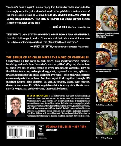How to Grill Vegetables: The New Bible for Barbecuing Vegetables over Live Fire (Steven Raichlen Barbecue Bible Cookbooks)