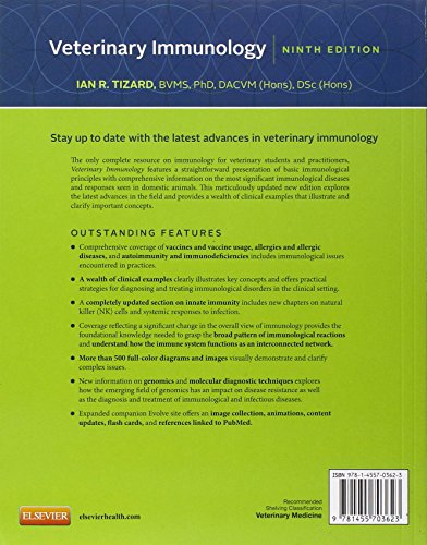 Veterinary Immunology by Tizard BVMS PhD DSc (H) ACVM (H), I