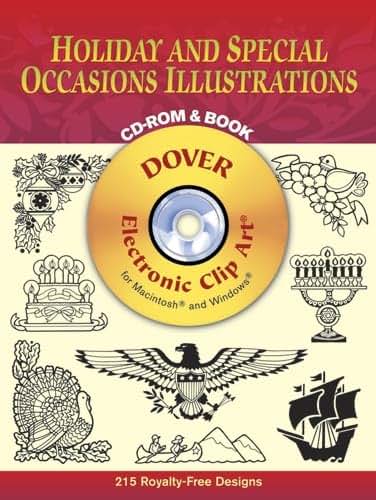 Holiday and Special Occasions Illustrations CD-ROM and Book (Dover Electronic Clip Art)