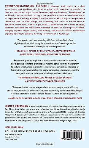 Bookishness: Loving Books in a Digital Age (Literature Now)