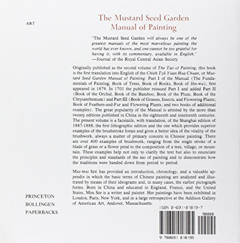 The Mustard Seed Garden Manual of Painting by Mai-mai Sze