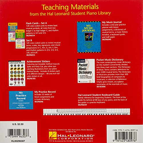 Hal Leonard student piano library music manuscript paper. Wide staff