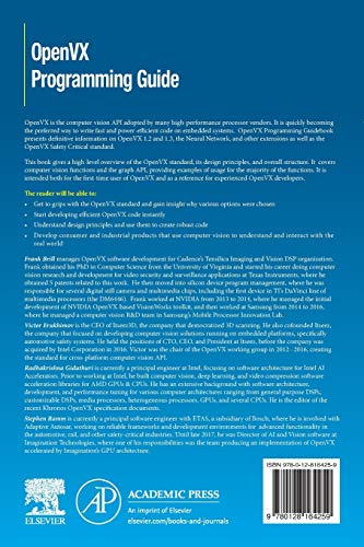 OpenVX Programming Guide