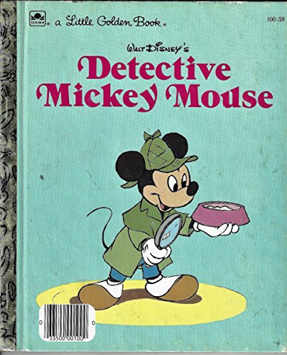 Walt Disney's Detective Mickey Mouse (A Little Golden Book)