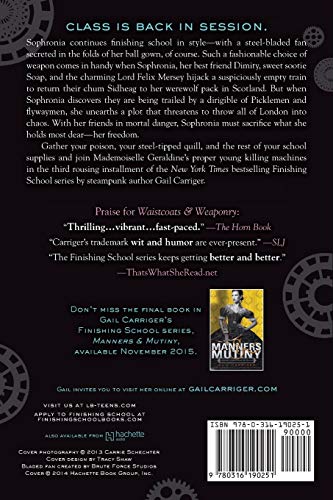 Waistcoats & Weaponry (Finishing School, 3)