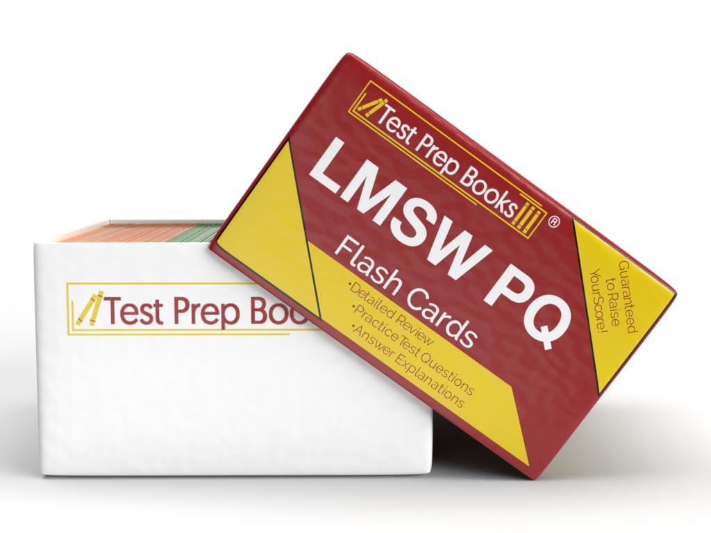 LMSW Practice Question Study Cards 2025-2026: ASWB Masters Exam Prep and Practice Test Questions [Full Color Cards]
