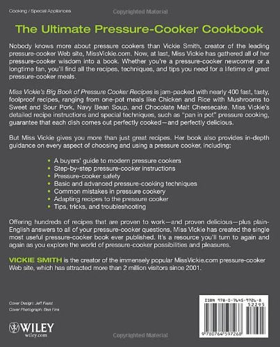 Miss Vickie's Big Book of Pressure Cooker Recipes