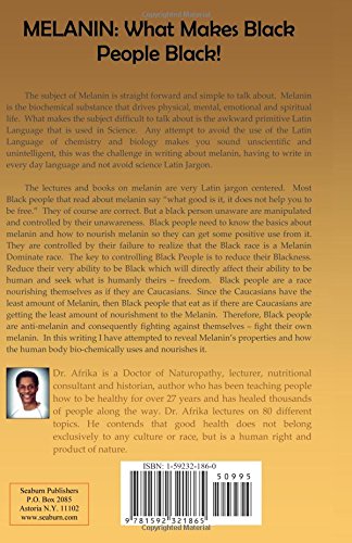 Melanin: What Makes Black People Black by Afrika, Llaila
