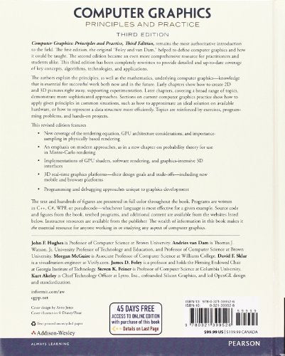 Computer Graphics: Principles and Practice