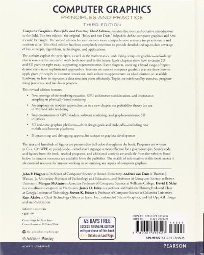 Computer Graphics: Principles and Practice