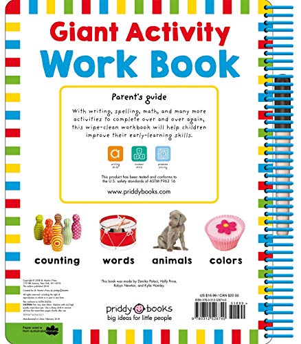 Wipe Clean: Giant Activity Workbook