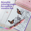 Watercolor with Me: Flower Fairies: A Reusable Water Reveal Coloring Book for Kids Featuring Flowers and Fairies