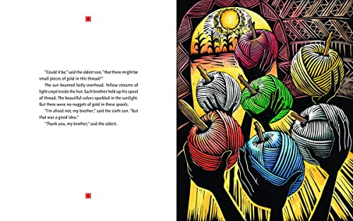 Seven Spools of Thread: A Kwanzaa Story (Albert Whitman Prairie Paperback)