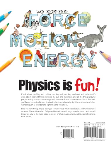 My First Book About Physics (Dover Science For Kids Coloring Books)