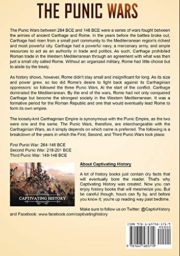 The Punic Wars: A Captivating Guide to the First, Second, and Third Punic Wars Between Rome and Carthage, Including the Rise and Fall of Hannibal Barca (Ancient Military History)