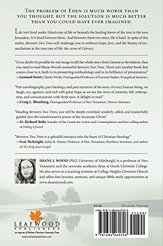 Between Two Trees: Our Transformation from Death to Life — back cover