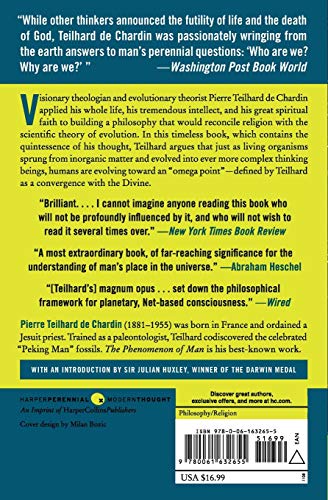 The Phenomenon of Man (Harper Perennial Modern Thought)